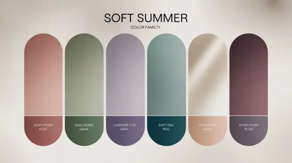 Soft Summer vs Soft Autumn