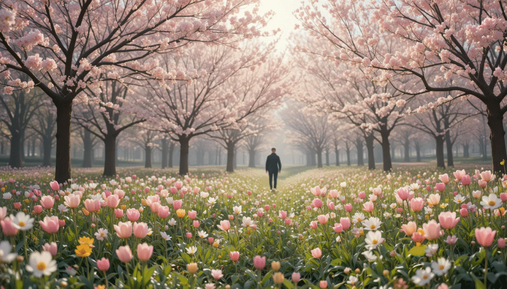light spring color palette