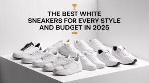 White sneakers