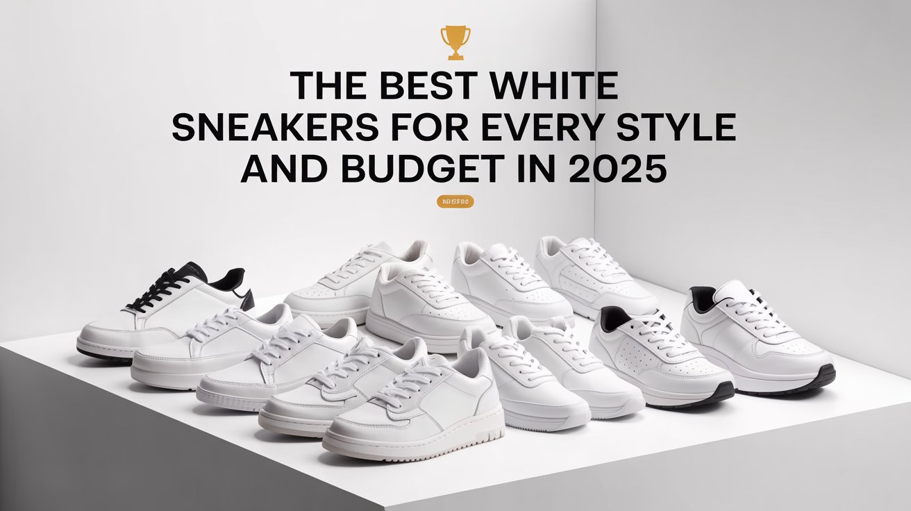 White sneakers