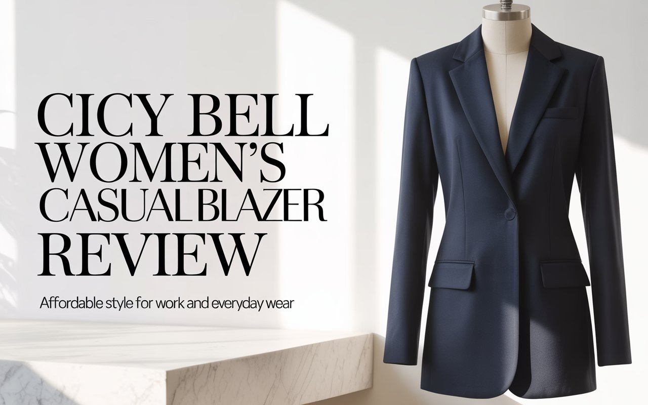 Cicy Bell Women’s Casual Blazer Review