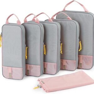BAGSMART 6 Set /4 Set/2 Set Compression Packing Cubes for Travel
