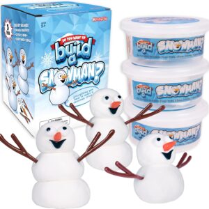 Kangaroo 3 Pack Build a Snowman Kit Snowballs Toys for Kids