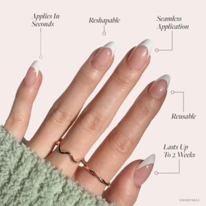 Glamnetic Press On Nails - MaDamn | French Tip Nails